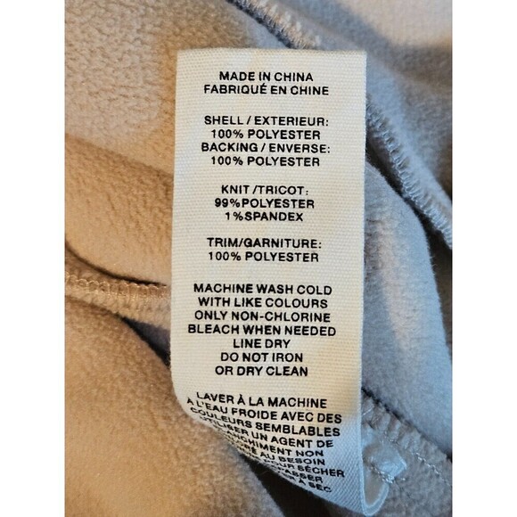 Avec Les Filles Sherpa Teddy Coat Jacket Size Large Full Zip Plush Collard Soft - Picture 6 of 8